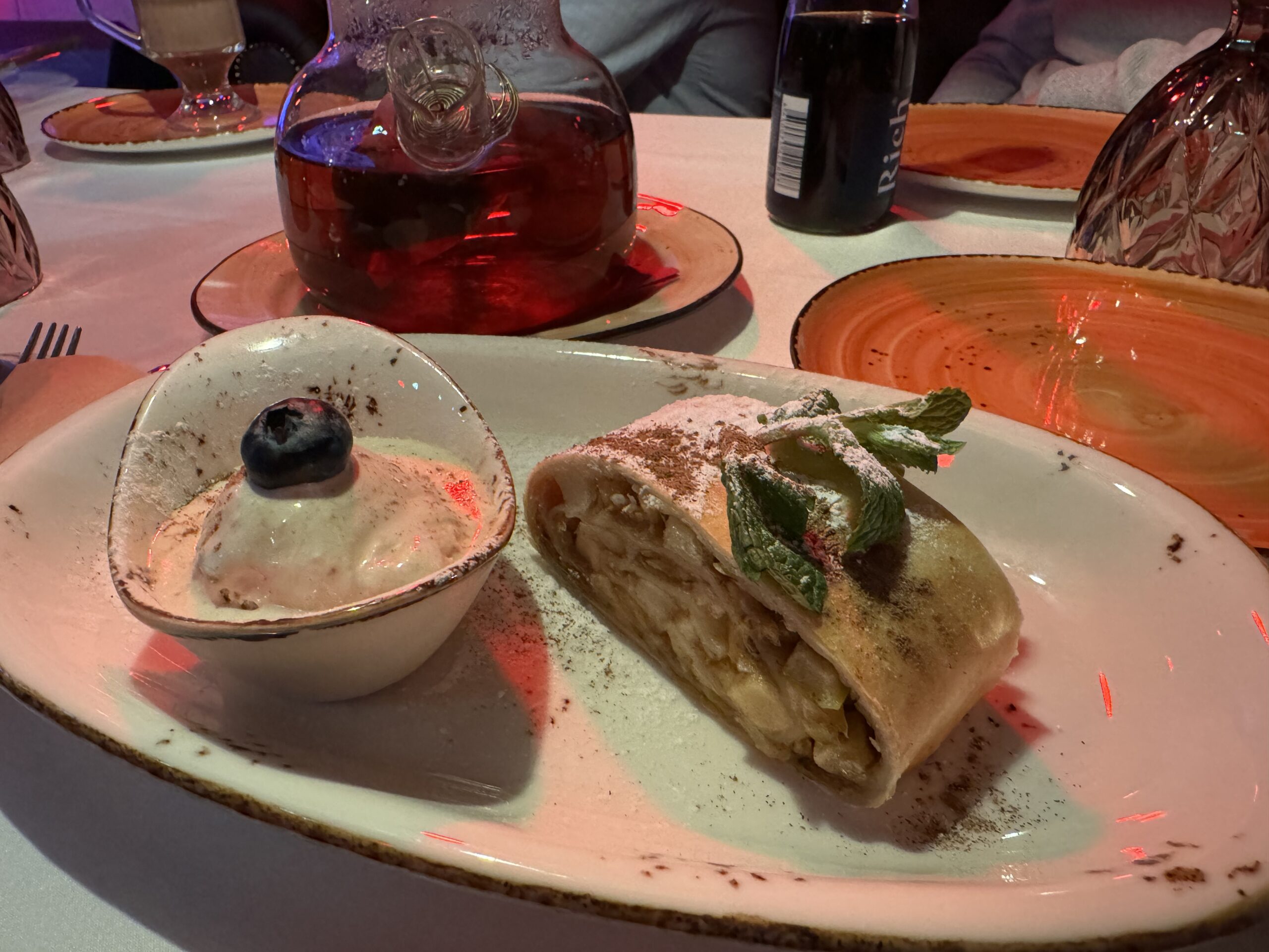 чай, штрудель, десерт, мороженое, еда, продукты, Фото Наталия Бахарева