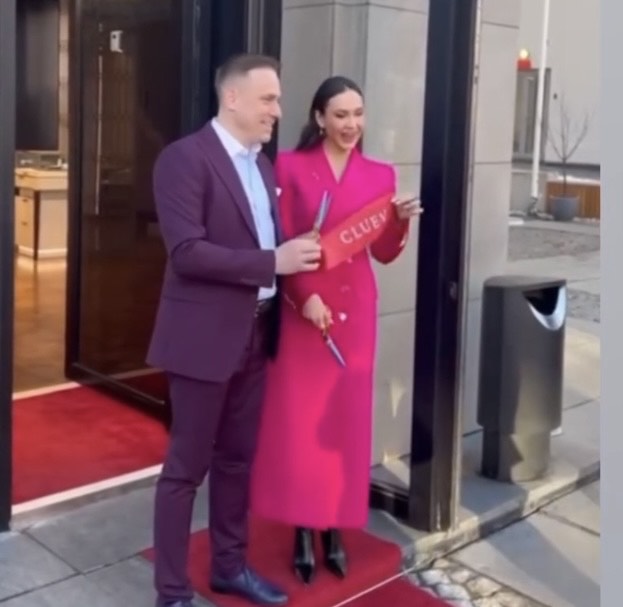 Илья Клюев и Аида Гарифуллина. Instagram Дмитрия Дудинского (владелец компания Meta признана в России экстремистской и запрещена.)