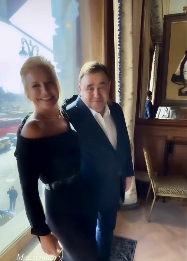 Александр Раппопорт и Виктория Шелягова.Instagram Виктории Шеляговой (владелец компания Meta признана в России экстремистской и запрещена.)