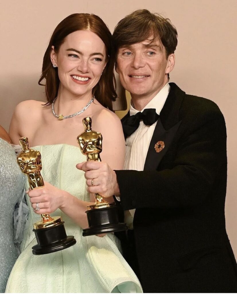 Эмма Стоун и Киллиан Мёрфи. Instagram emmastonearea (владелец компания Meta признана в России экстремистской и запрещена.)