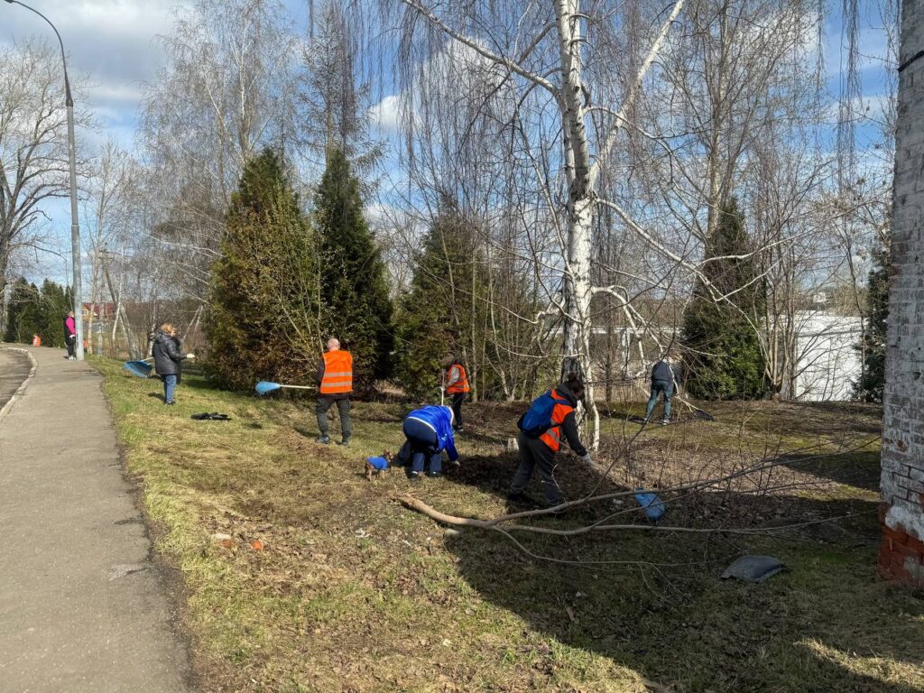 субботник, благоустройство, парк Долгие пруды, фото Юлия Смагринская