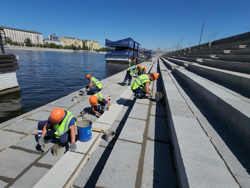 расшивка швов, ГБУ Гормост, фото Юлия Смагринская