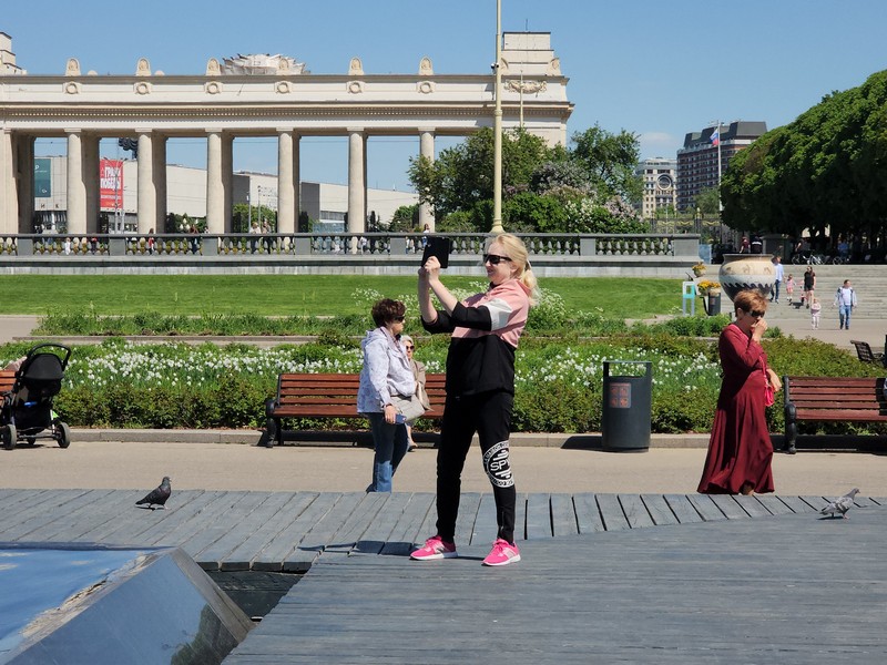 фонтан, Парк Горького, фото Юлия Смагринская