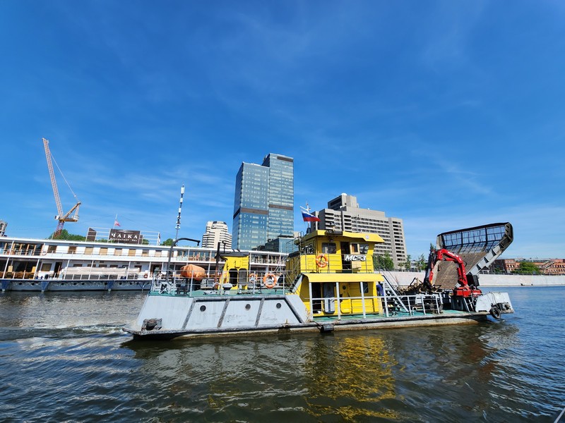 коммунальный флот, Мосводосток, фото Юлия Смагринская