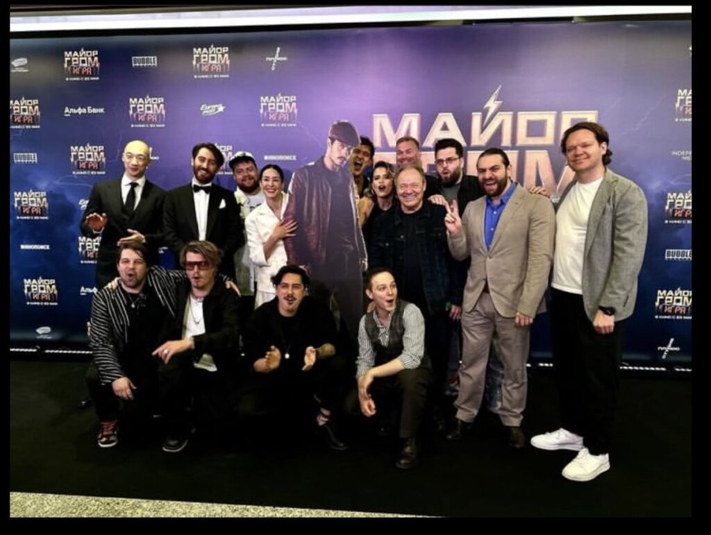 Съёмочная группа картины «Майор Гром:Игра». Instagram gromfilm (владелец компания Meta признана в России экстремистской и запрещена.)