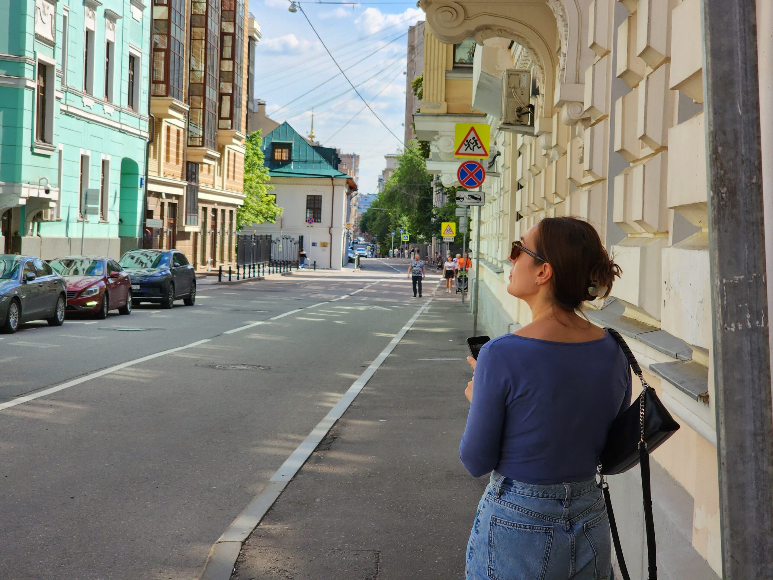 москва, город, экскурсия, девушка, фото Юлия Смагринская