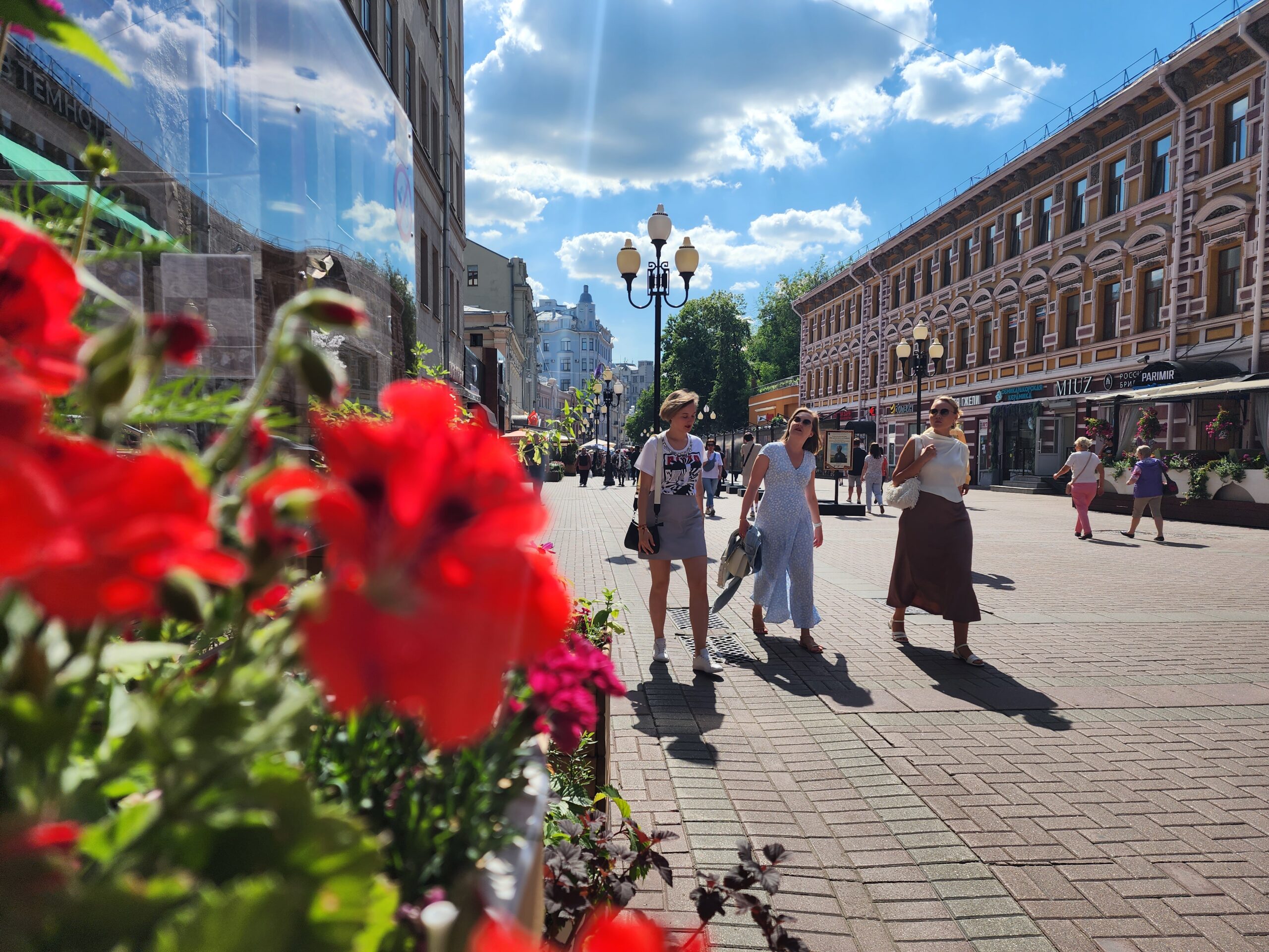 Москва, лето, цветы, фото Юлия Смагринская