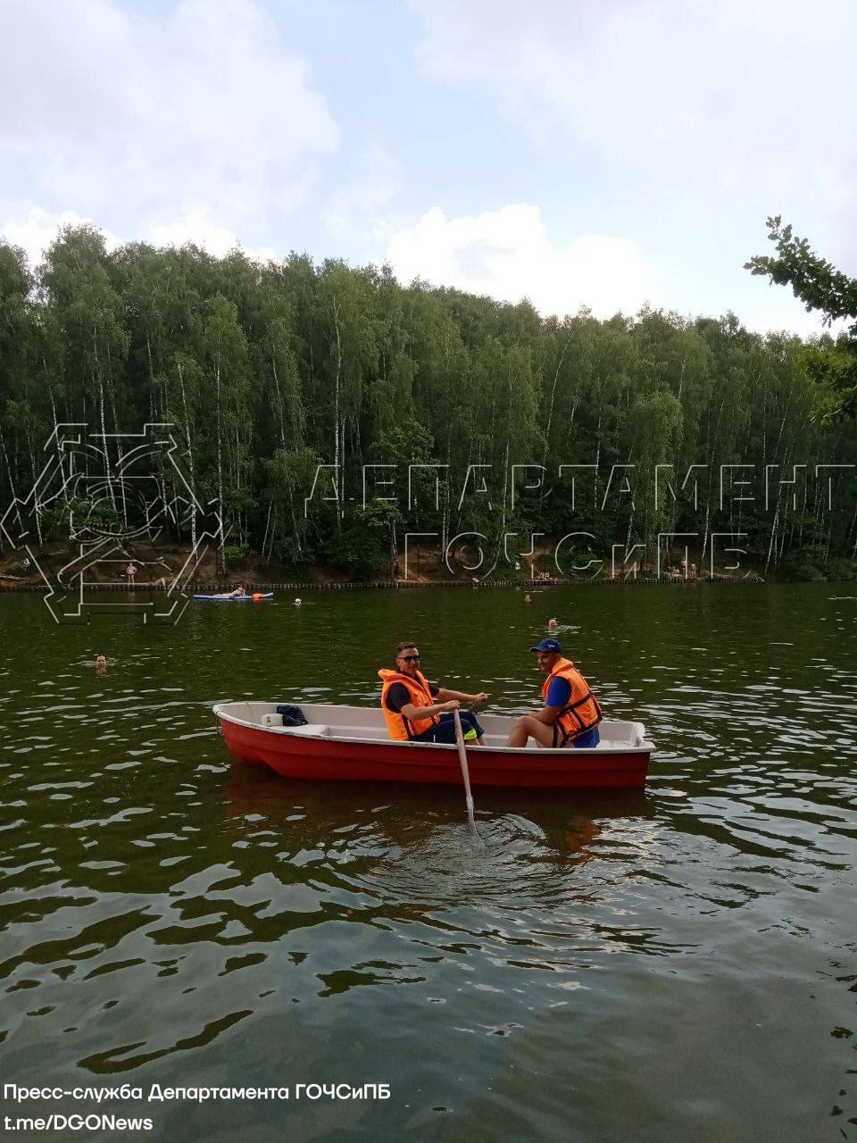 спасатели, спасение на воде, фото ГОЧСиПБ