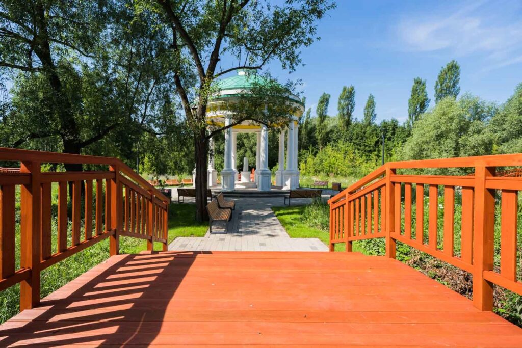 парк Яуза, благоустройство, фото ДКР