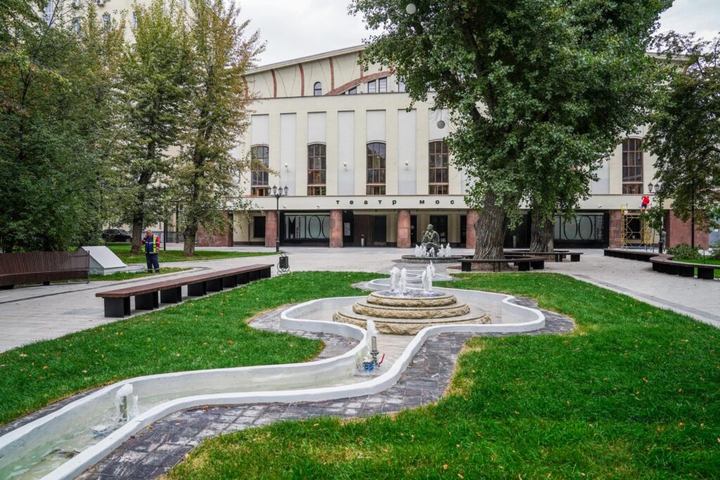 фонтан, сад Аквариум, фото sobyanin.ru