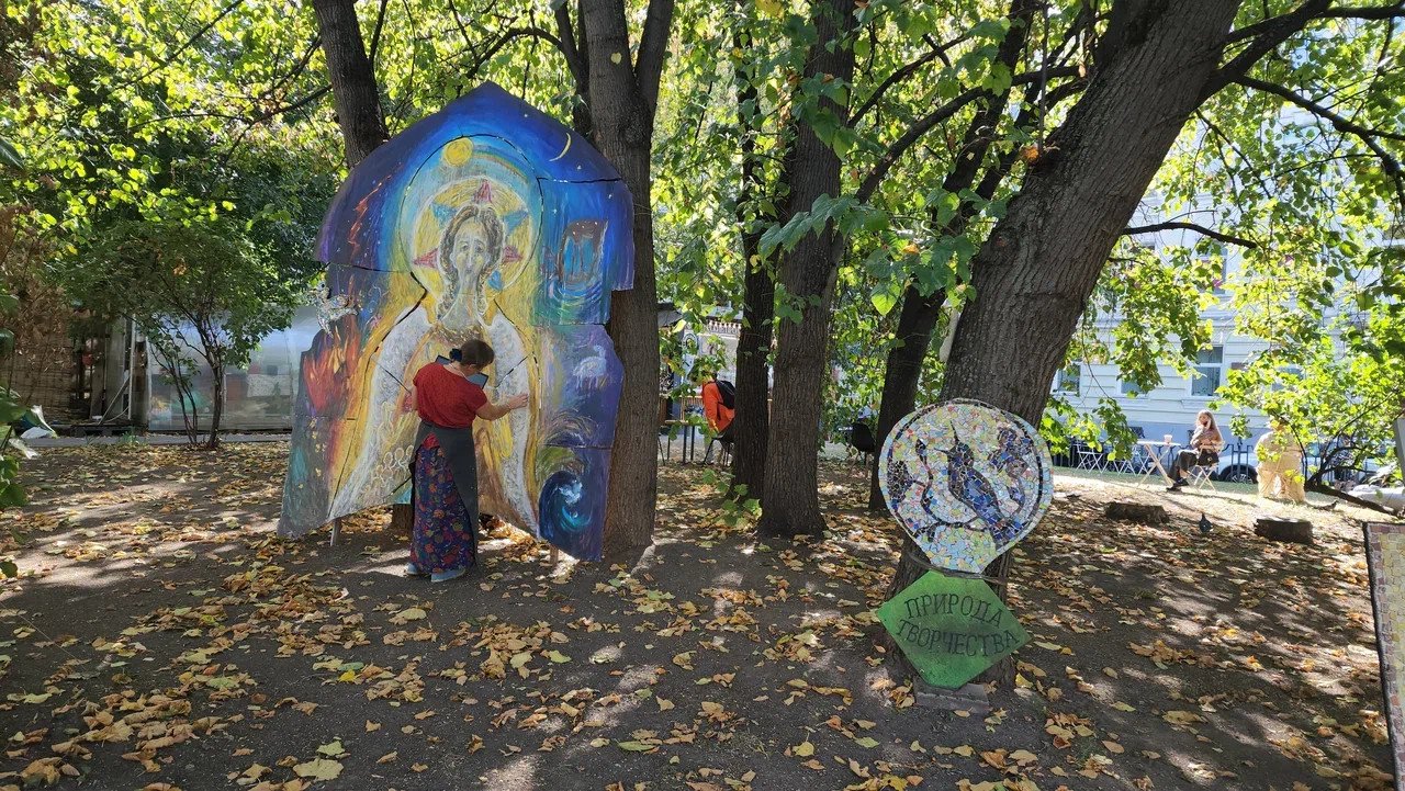 выставка, мозаика, фото Юлия Смагринская