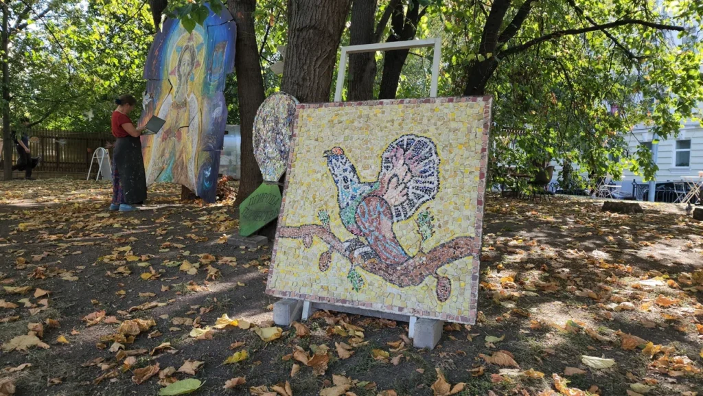 выставка, мозаика, фото Юлия Смагринская