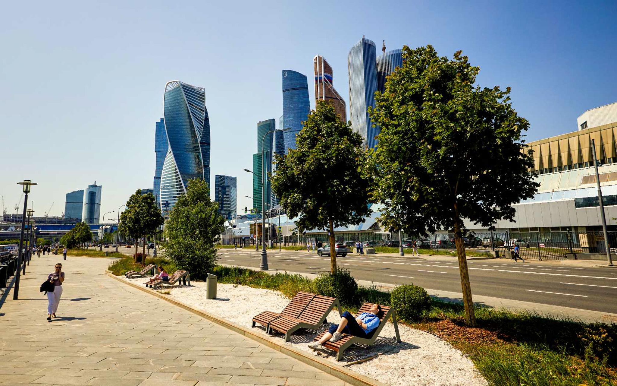 набережная, Москва-сити, благоустройство, фото sobyanin.ru