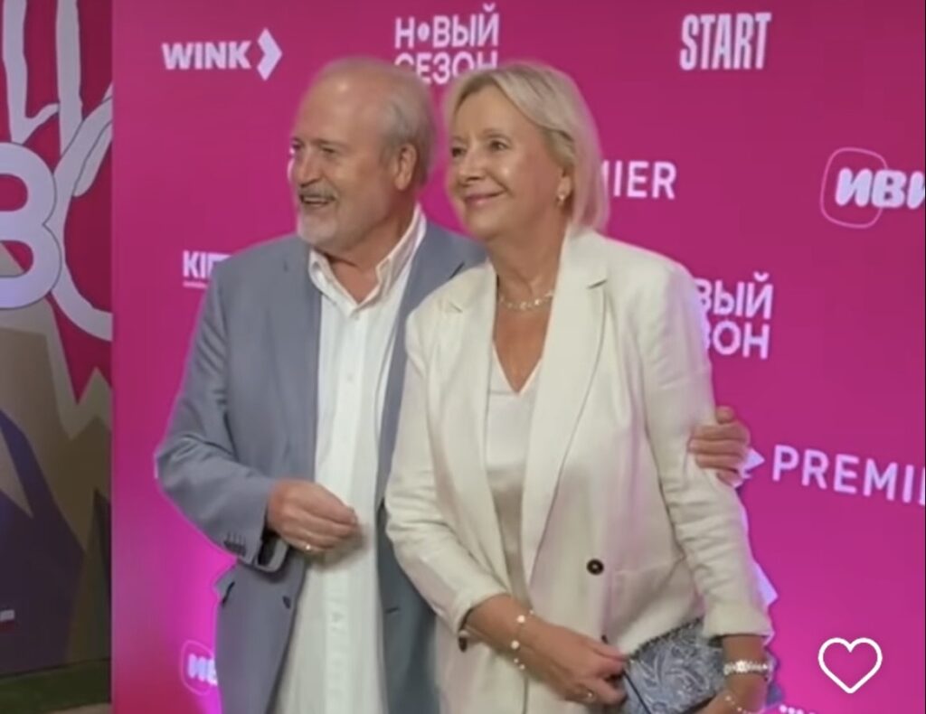 Владимир Хотиненко и Татьяна Яковлева. Instagram журнала Woman (владелец компания Meta признана в России экстремистской и запрещена.)