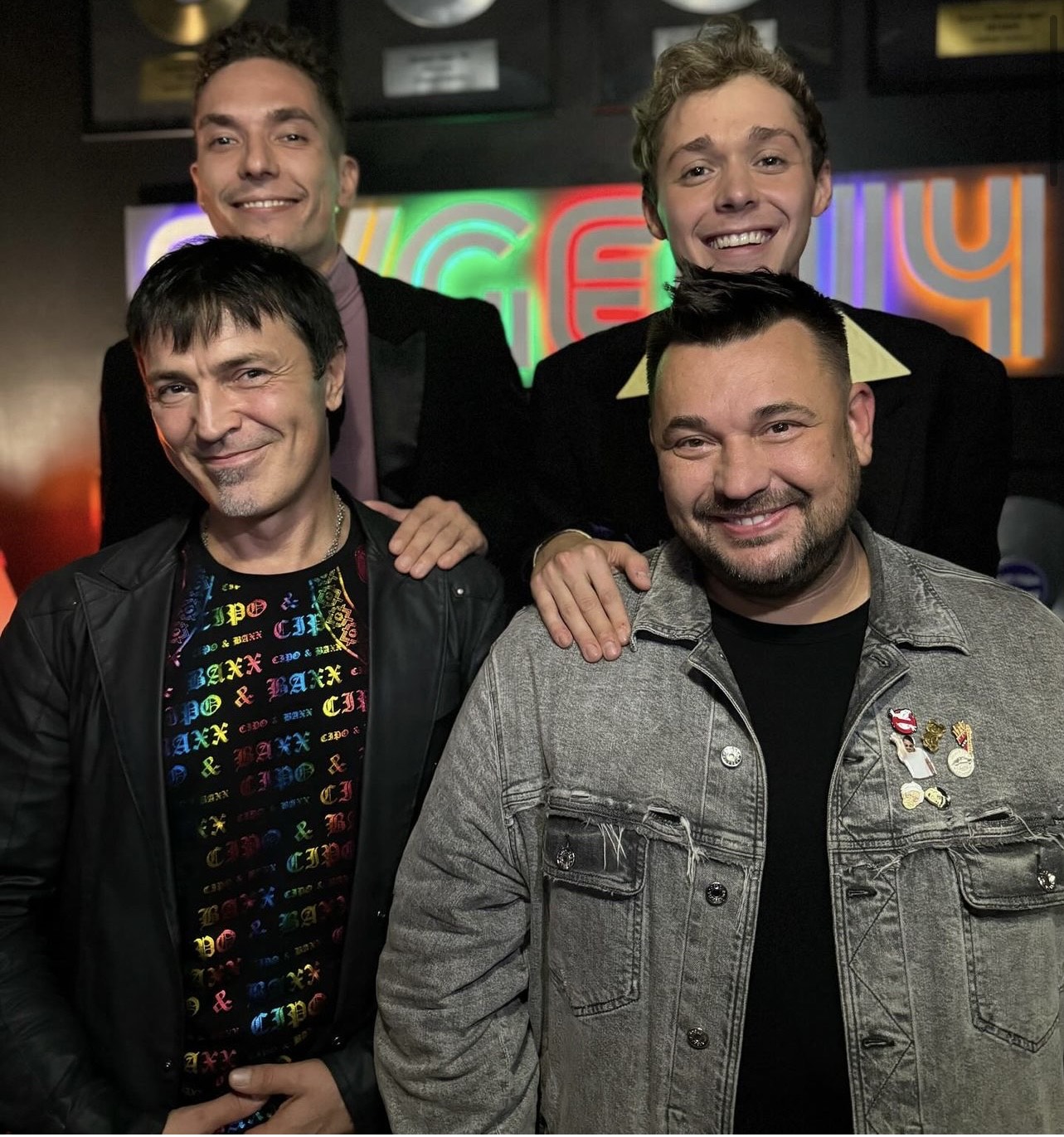 Илья Русь и Влад Прохоров, Алексей Потехин и Сергей Жуков. Instagram Алексея Потехина (владелец компания Meta, признана в России экстремистской и запрещена)