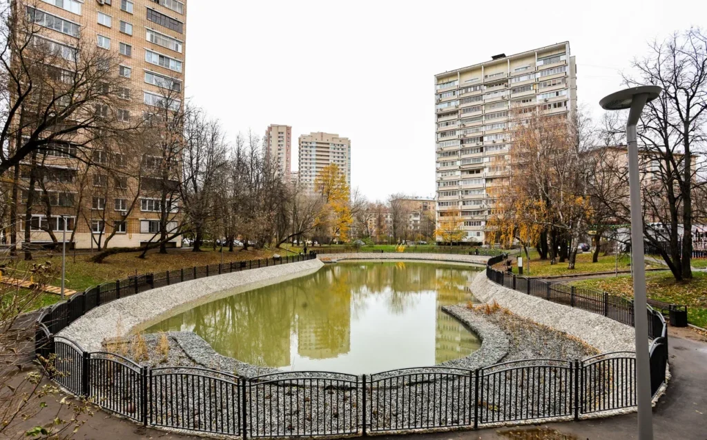 Семеновский пруд, благоустройство, фото КГХ