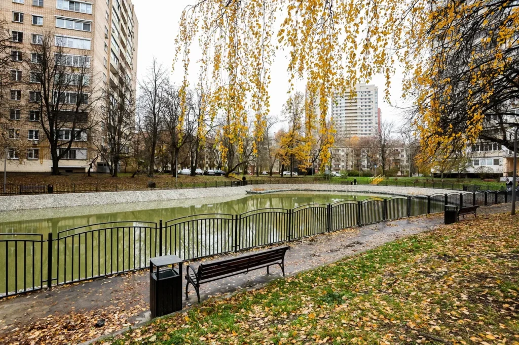 Семеновский пруд, благоустройство, фото КГХ
