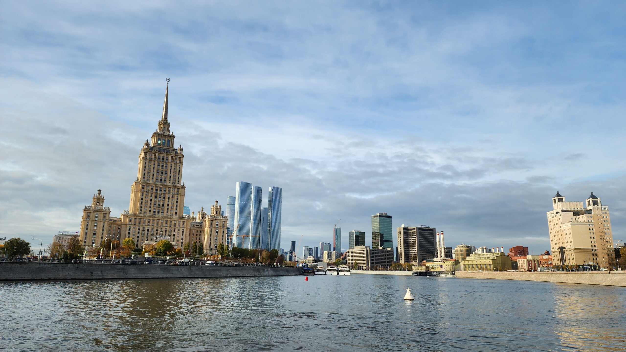 Москва-река, Москва сити, набережная, погода, фото Юлия Смагринская