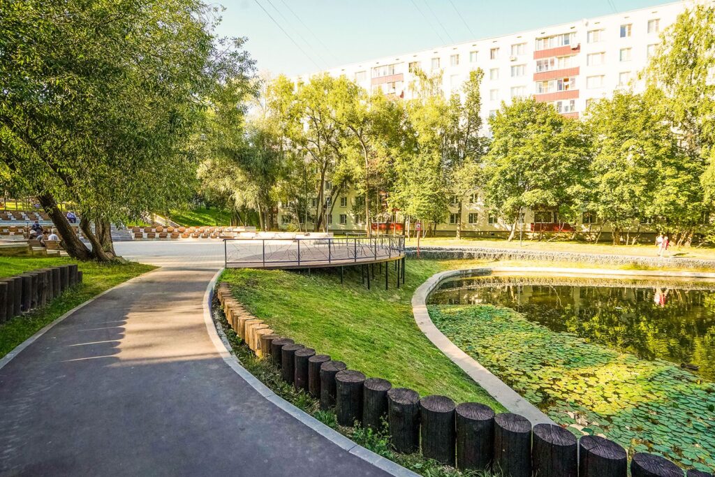 парк, пруд, Коньково, фото КГХ