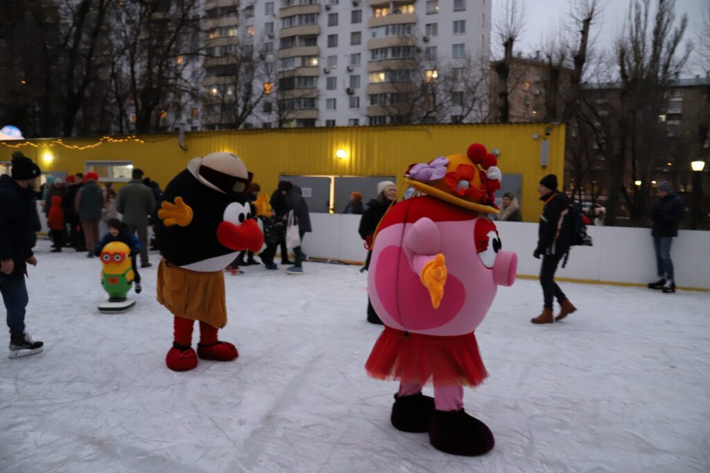 каток, лед, коньки, зима, Фото Юлии Смагринской