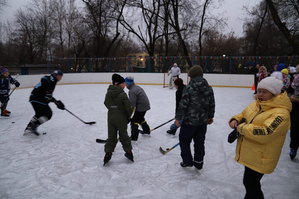 каток, лед, коньки, зима, Фото Юлии Смагринской