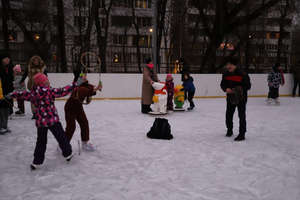 каток, лед, коньки, зима, Фото Юлии Смагринской