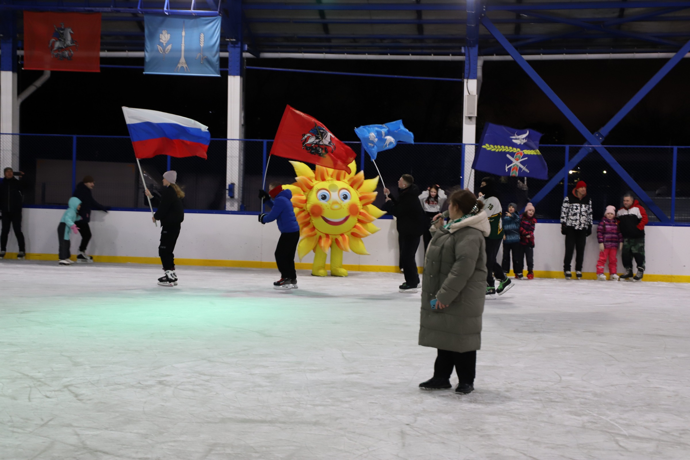 каток, лед, коньки, зима, Фото Юлии Смагринской