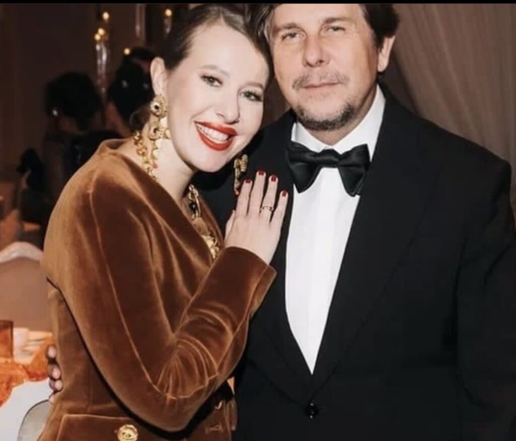 Ксения Собчак и Андрей Фомин. Instagram Андрея Фомина (владелец компания Meta признана в России экстремистской и запрещена.)