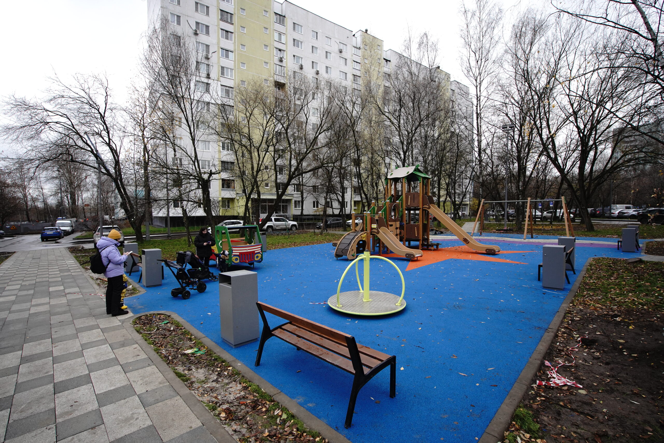 благоустройство метро «Бибирево», фото КГХ