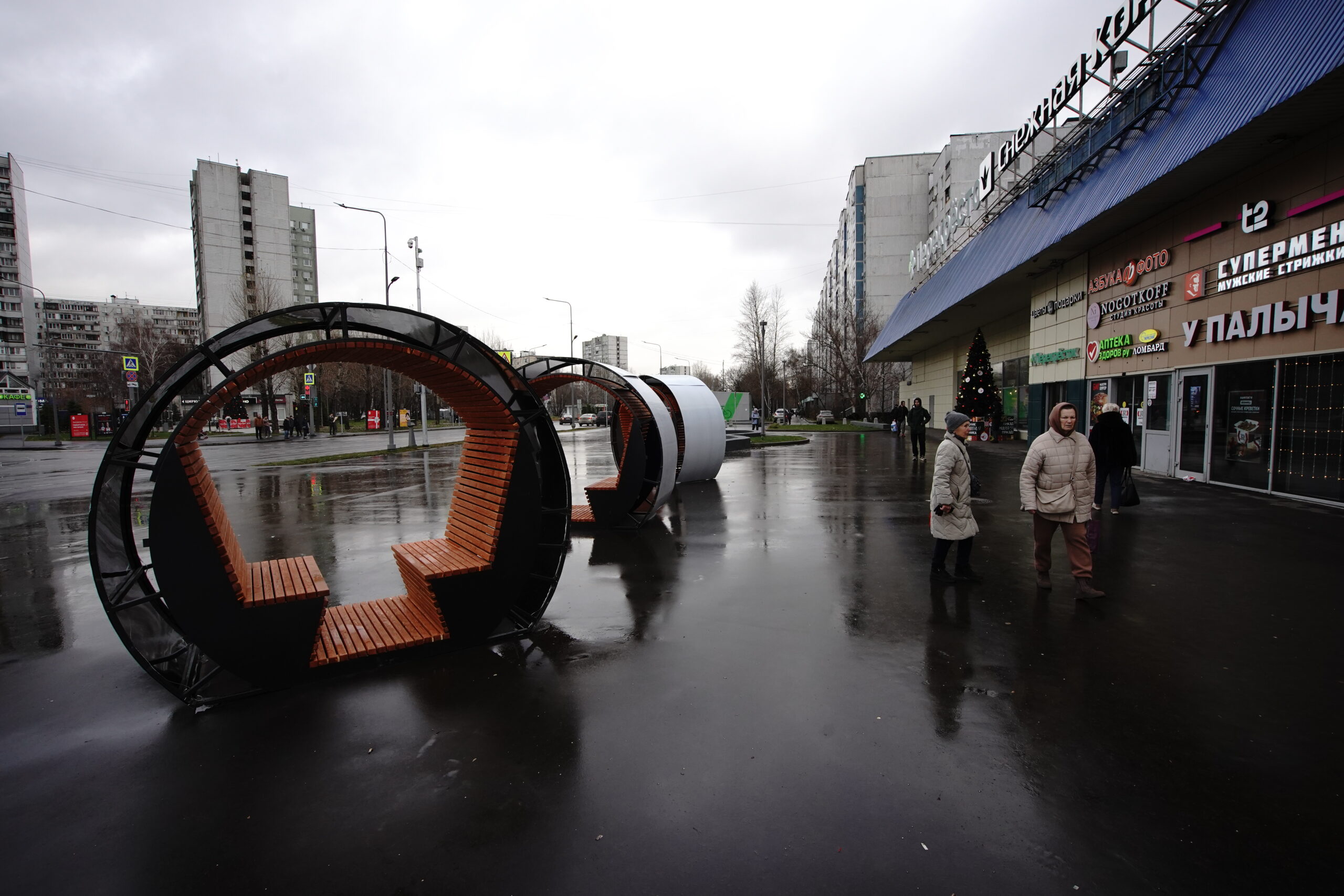 благоустройство метро «Бибирево», фото КГХ
