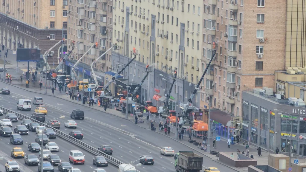 промывка фасадов, фото Юлия Смагринская
