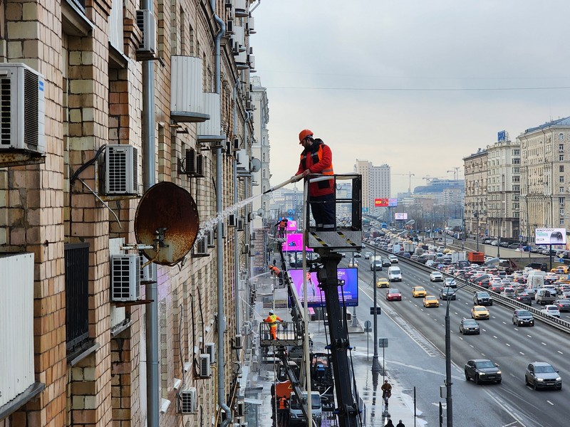 промывка фасадов, фото Юлия Смагринская