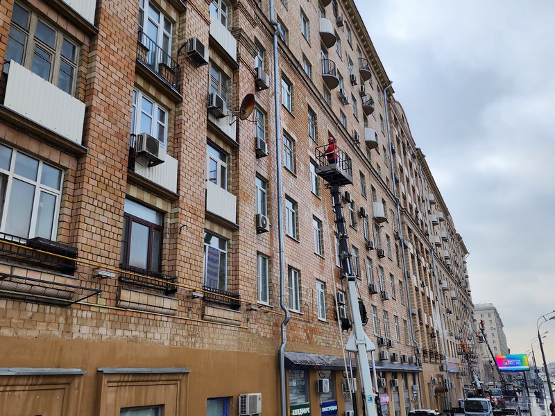 промывка фасадов, фото Юлия Смагринская
