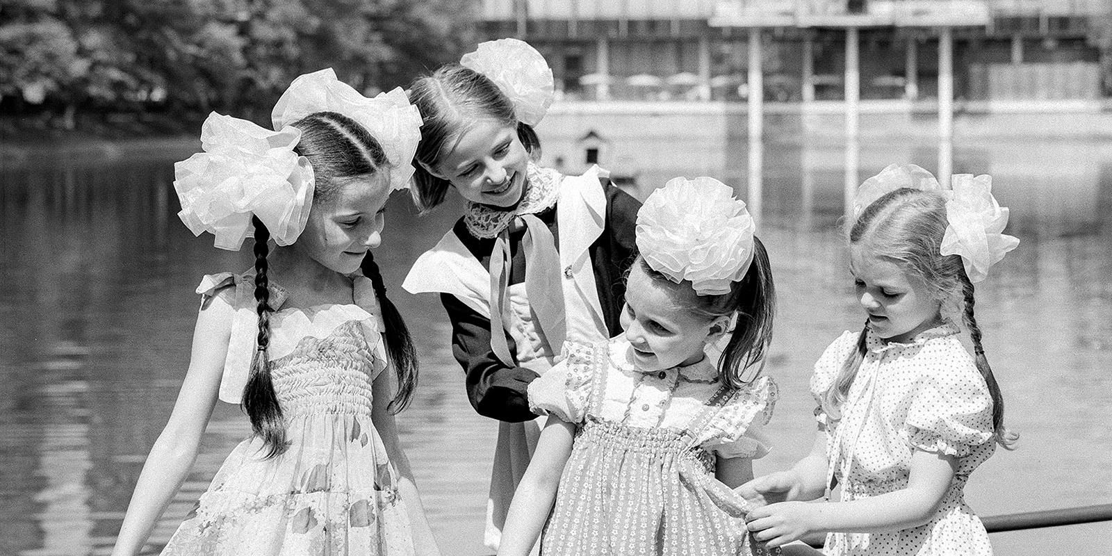 На Чистопрудном бульваре. Фото В. Соболева. 1983 год. Главархив Москвы