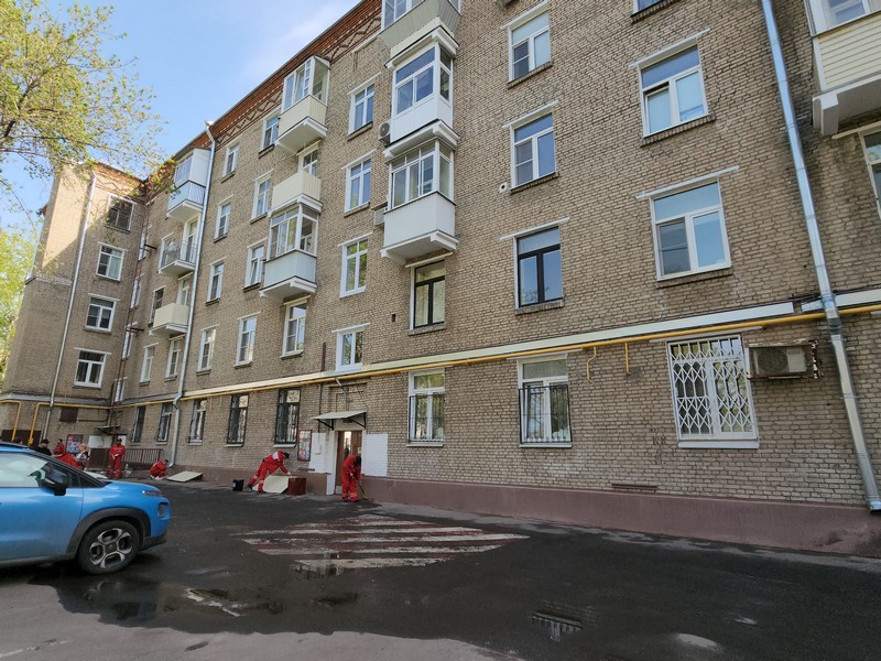 ремонт фасада, благоустройство, фото Юлия Смагринская