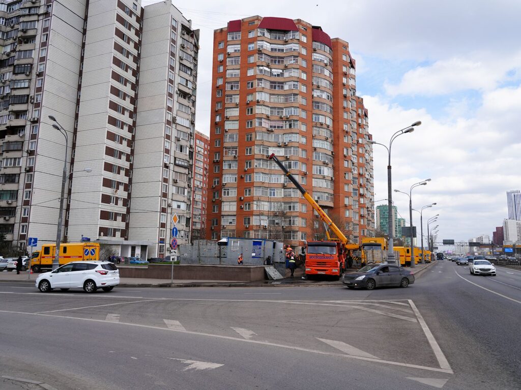 Филевский канализационный канал, фото Мосводоканал