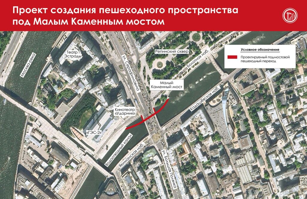 мост, Остров Балчуг, фото mos.ru