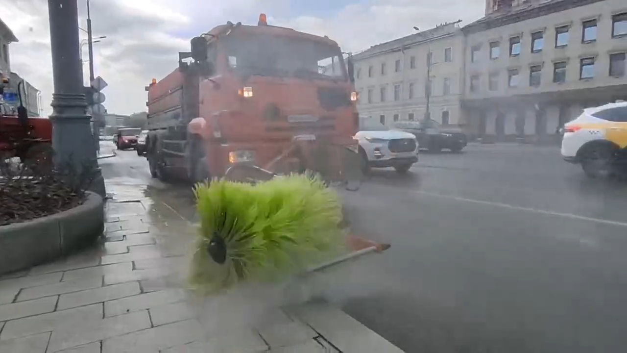 промывка дорог, фото КГХ