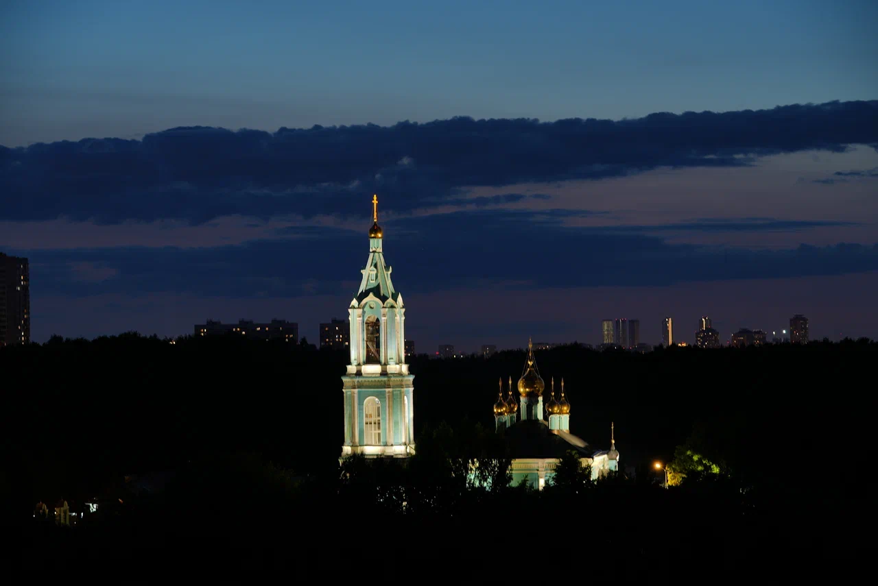 храм Рождества Пресвятой Богородицы, подсветка, фото ОЭК