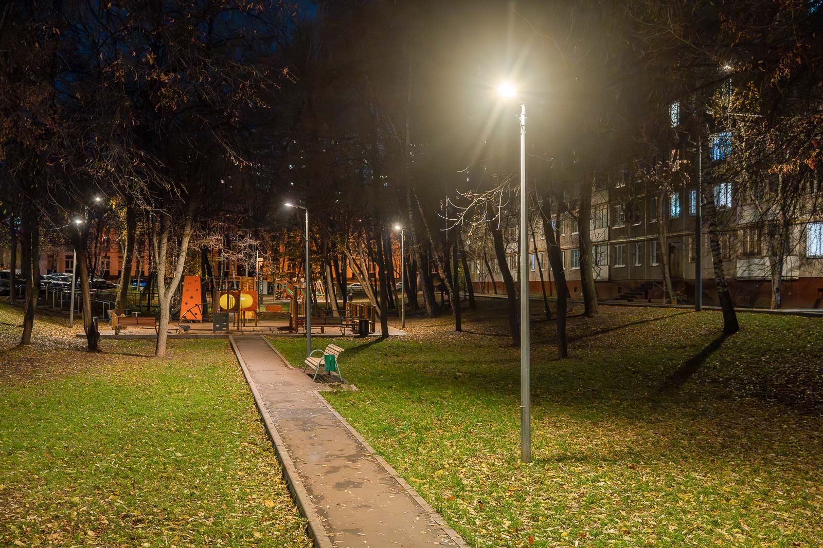 освещение, ЗАО, фото мос ру