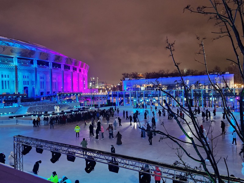 каток, Лужники, фото Юлия Смагринская
