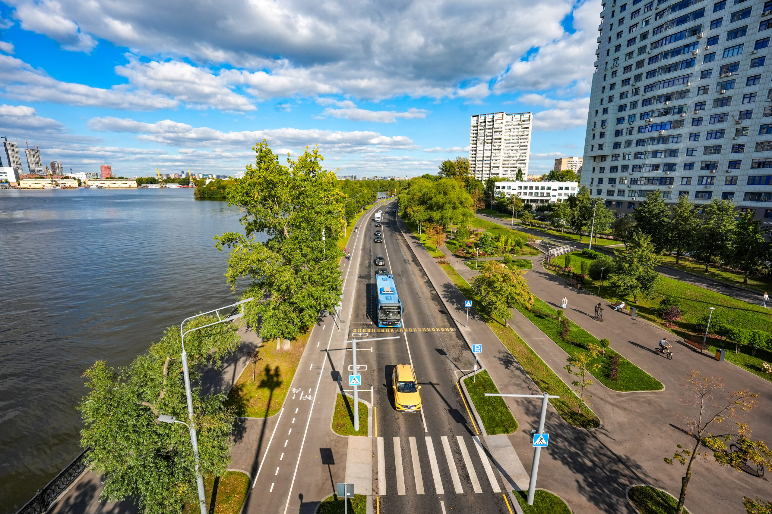 благоустройство, Москва улица, фото КГХ