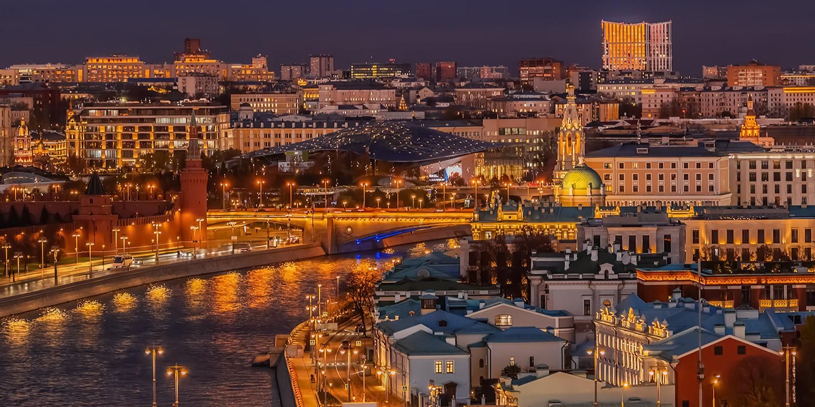 Москва, город, освещение, фото mos.ru