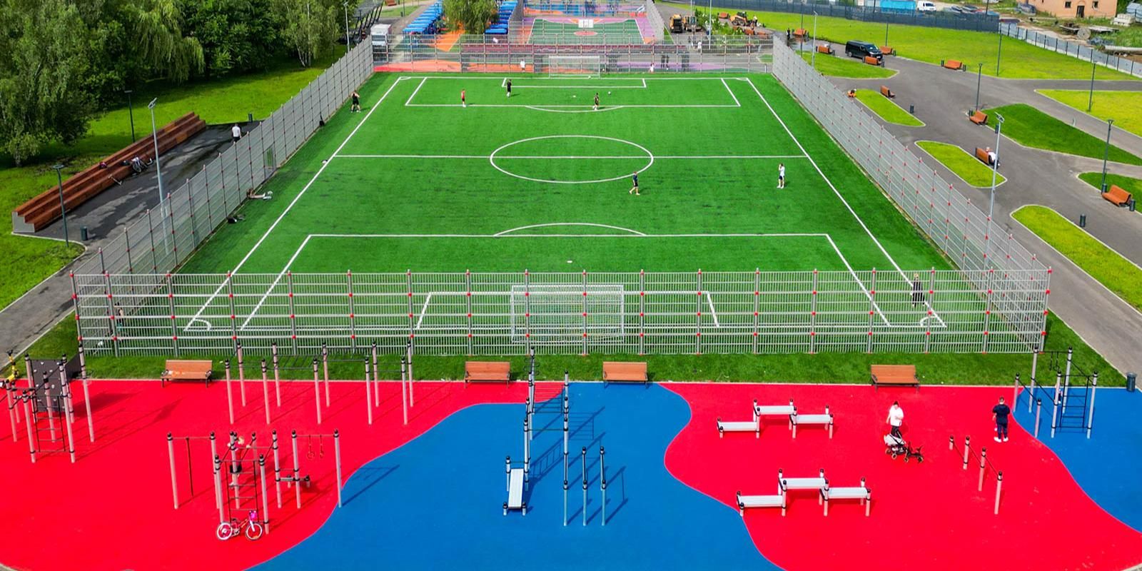 спортивная площадка, фото КГХ