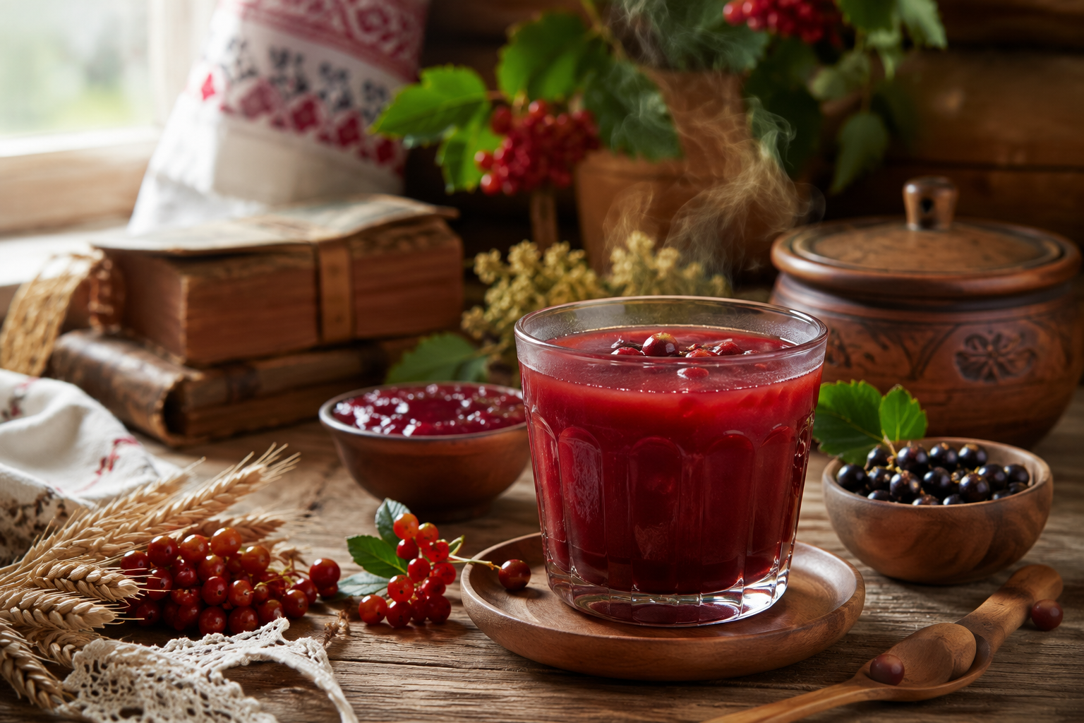 еда продукты, кисель, Натали Бахарева ИИ