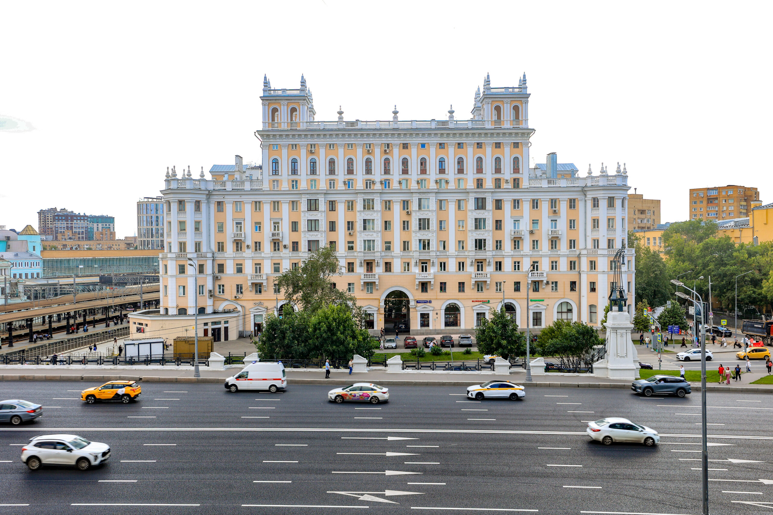 Ремонт Тверского путепровода в Москве , фото КГХ