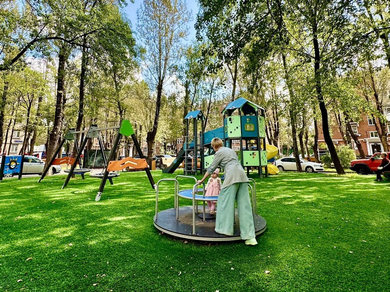 ЮЗАО, двор, благоустройство, фото КГХ