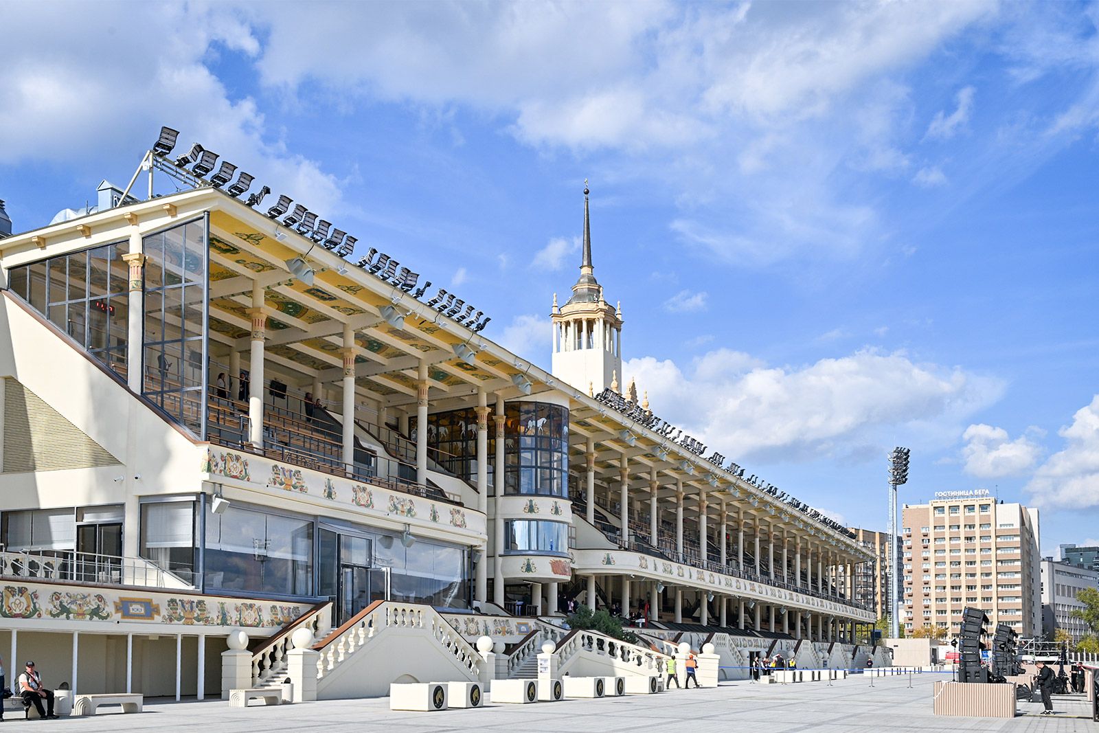 Центральный Московский ипподром, реконструкция, фото mos.ru