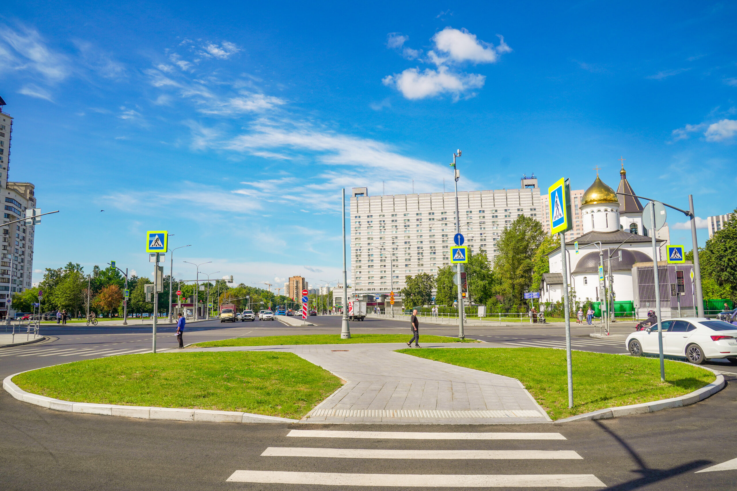 фото кгх Новое асфальтовое покрытие на Чонгарском бульваре в Москве