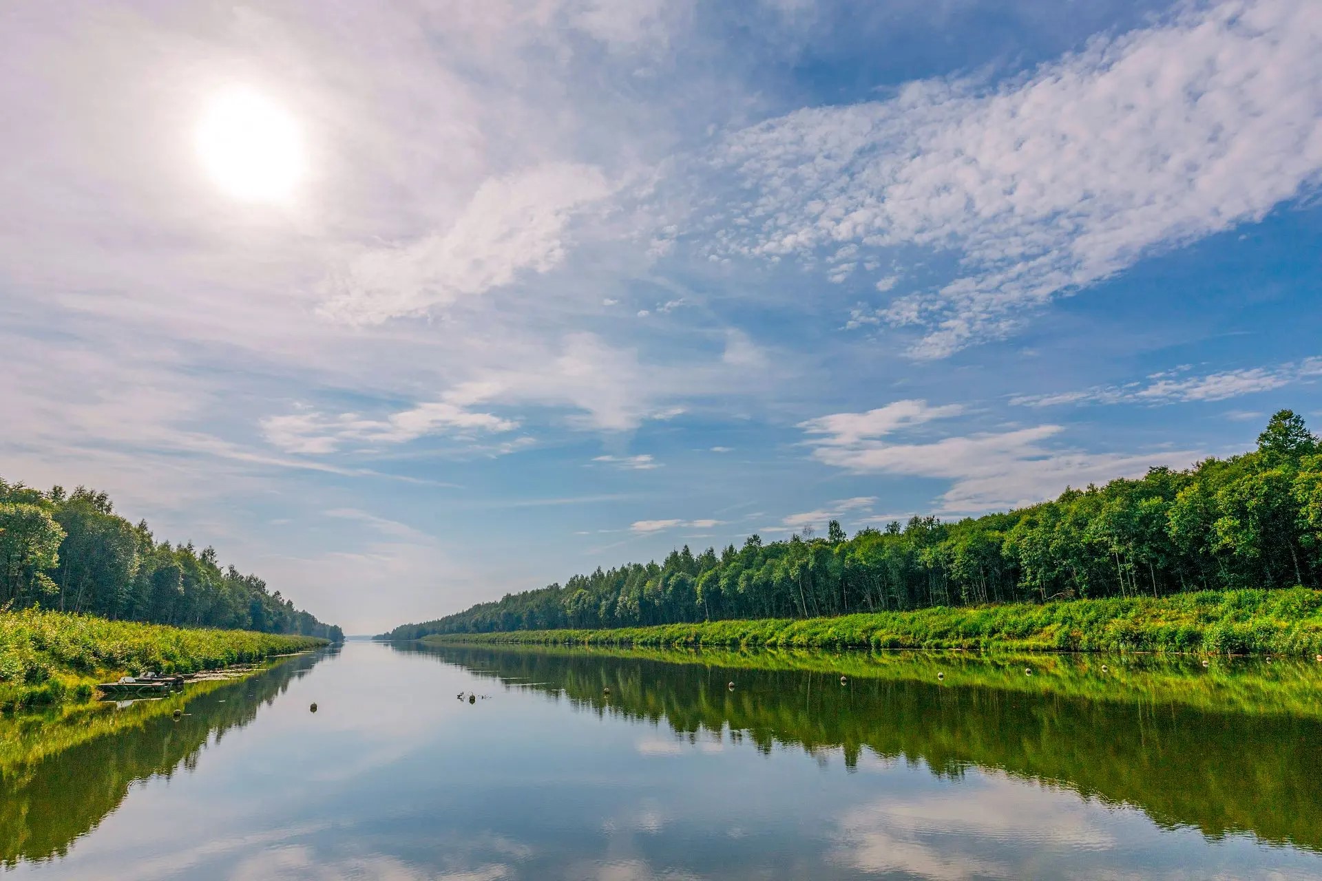 лето, река, Мосводоканал